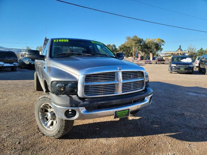 2005 Dodge Ram Pickup 2500 for sale at Canyon View Auto Sales in Cedar City UT
