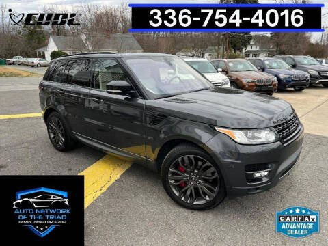 2017 Land Rover Range Rover Sport for sale at Auto Network of the Triad in Walkertown NC