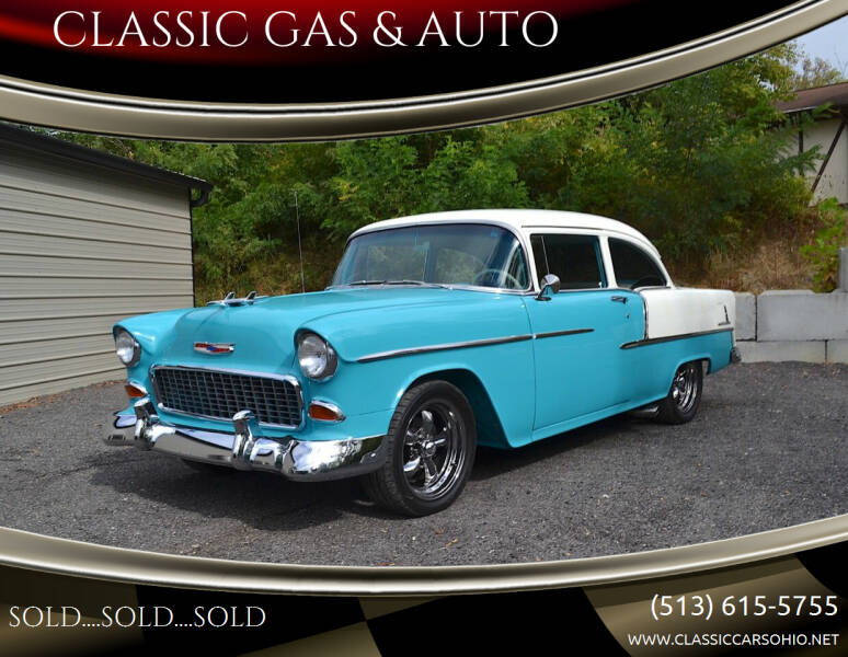 1955 Chevrolet 210 for sale at CLASSIC GAS & AUTO in Cleves OH