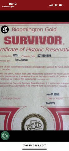 1975 Chevrolet Corvette