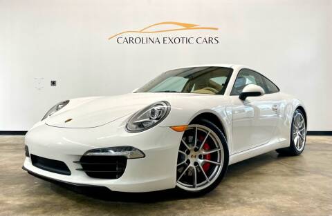 2012 Porsche 911 for sale at Carolina Exotic Cars & Consignment Center in Raleigh NC