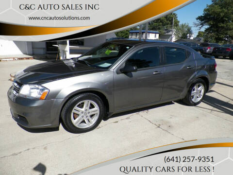 2013 Dodge Avenger for sale at C&C AUTO SALES INC in Charles City IA