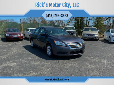 2013 Nissan Sentra for sale at Rick's Motor City, LLC in Springfield MA