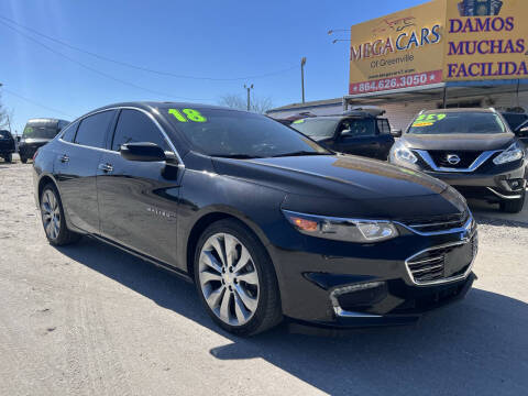 2018 Chevrolet Malibu for sale at Mega Cars of Greenville in Greenville SC