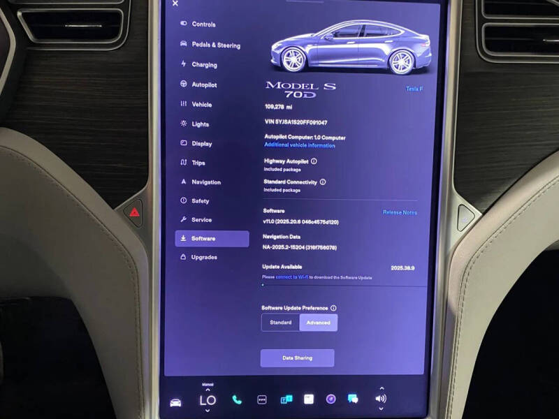2015 Tesla Model S 70D