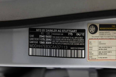 2012 Mercedes-Benz E-Class E 63 AMG