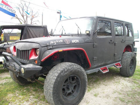 2007 Jeep Wrangler Unlimited for sale at THOM'S MOTORS in Houston TX