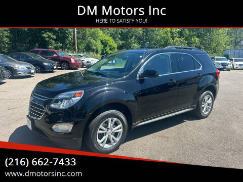 2017 Chevrolet Equinox for sale at DM Motors Inc in Maple Heights OH