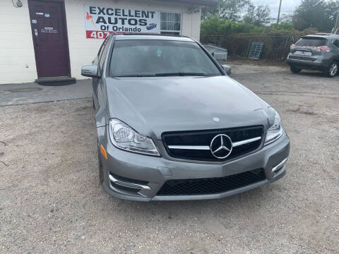 2014 Mercedes-Benz C-Class for sale at Excellent Autos of Orlando in Orlando FL