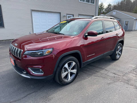 2021 Jeep Cherokee for sale at Glen's Auto Sales in Fremont NH