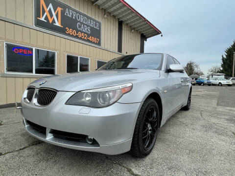 2007 BMW 5 Series for sale at M & A Affordable Cars in Vancouver WA