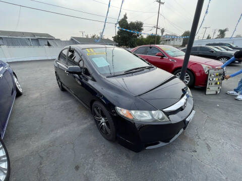 2011 Honda Civic for sale at ROMO'S AUTO SALES in Los Angeles CA