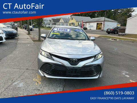 2020 Toyota Camry for sale at CT AutoFair in West Hartford CT