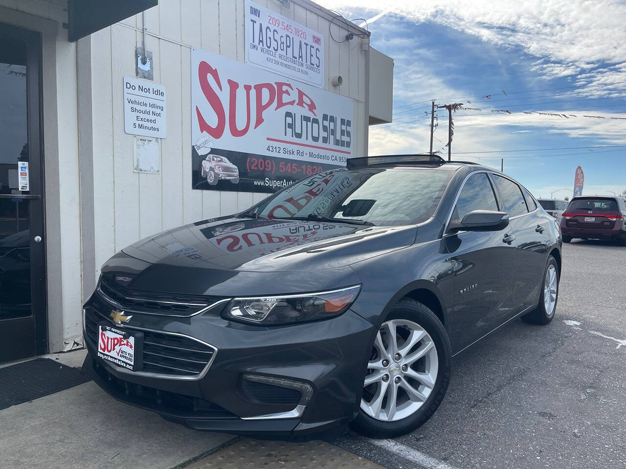 2018 Chevrolet Malibu for sale at Super Auto Sales Modesto in Modesto, CA