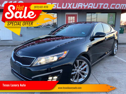 2014 Kia Optima for sale at Texas Luxury Auto in Cedar Hill TX