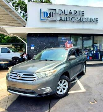 2012 Toyota Highlander for sale at Duarte Automotive LLC in Jacksonville FL