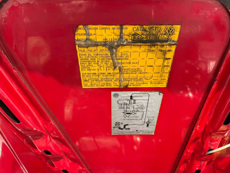 1988 Volkswagen Cabriolet