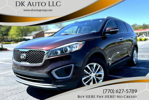 2016 Kia Sorento for sale at DK Auto LLC in Stone Mountain GA