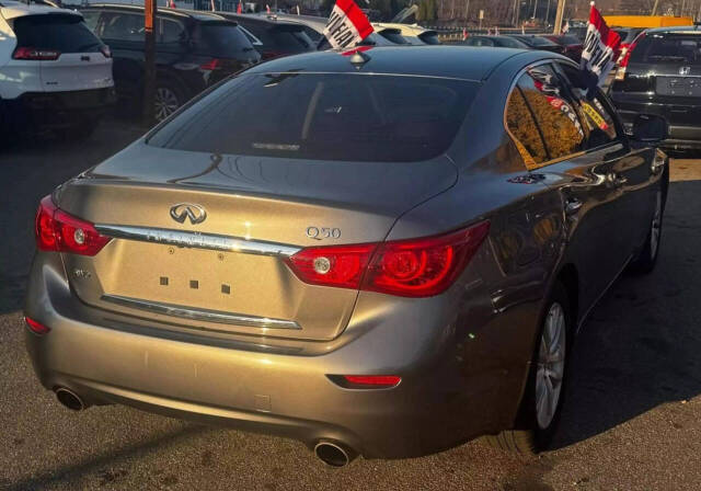 2015 INFINITI Q50 for sale at Adam Auto Sales Inc in Berlin, CT