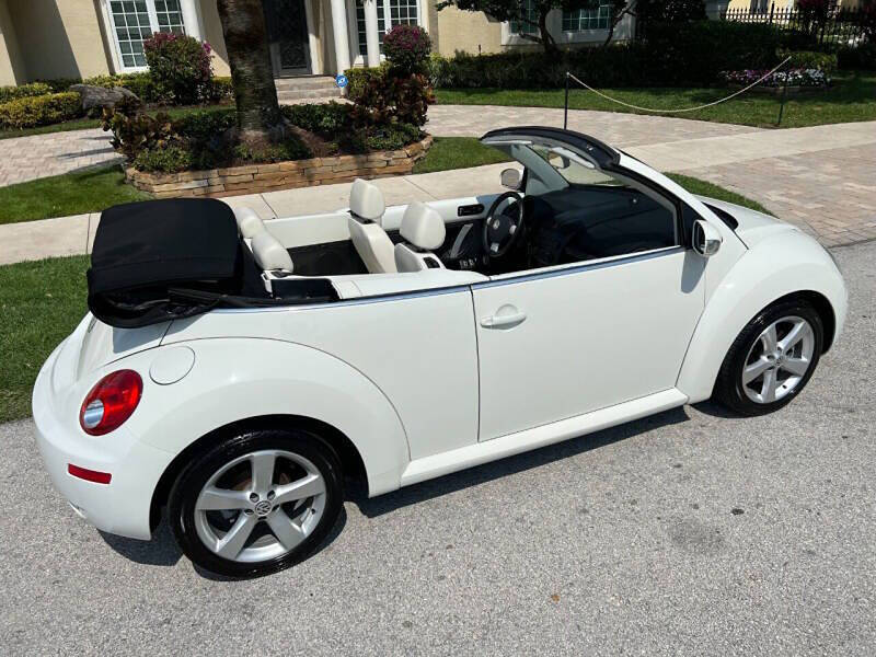 2007 Volkswagen New Beetle Convertible for sale at B2 AUTO SALES in Pompano Beach, FL