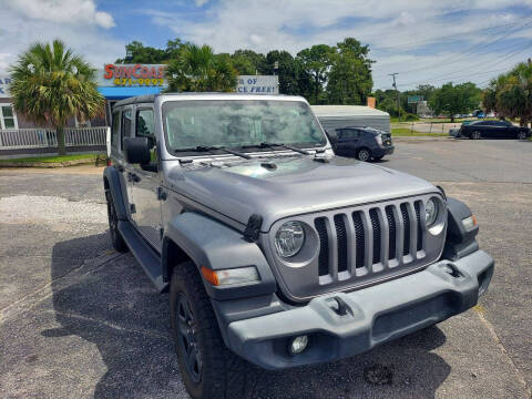 2019 Jeep Wrangler Unlimited for sale at Sun Coast City Auto Sales in Mobile AL