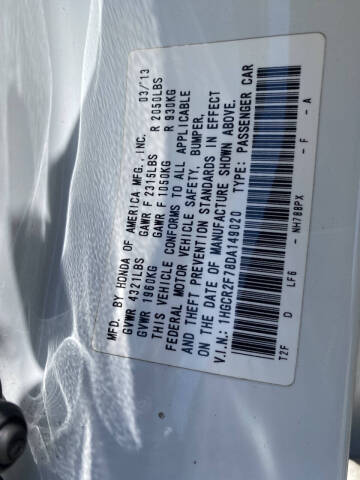 2013 Honda Accord EX