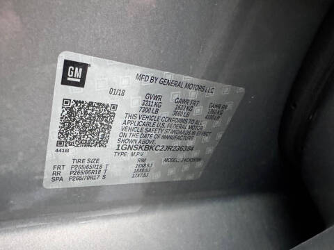 2018 Chevrolet Tahoe LT