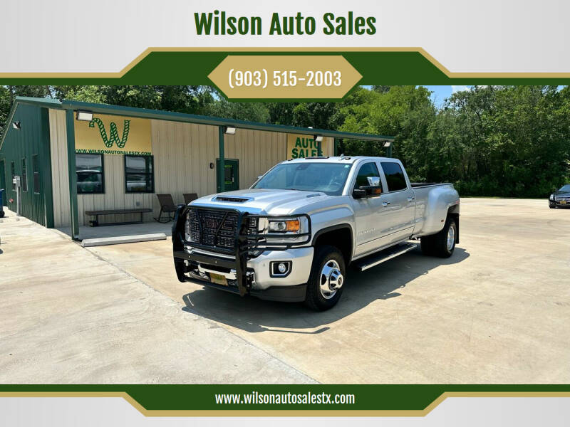 2018 GMC Sierra 3500HD for sale at Wilson Auto Sales in Chandler TX