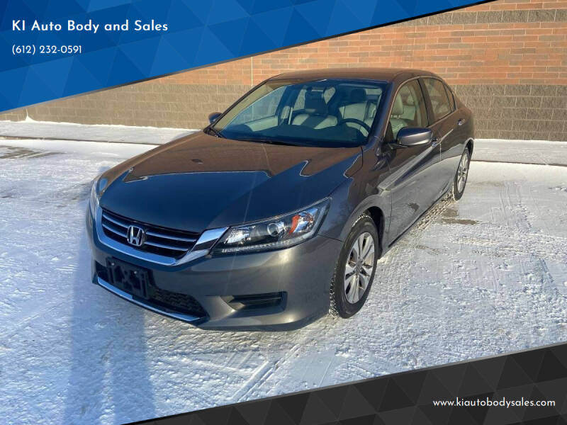 2015 Honda Accord for sale at KI Auto Body and Sales in Lino Lakes MN