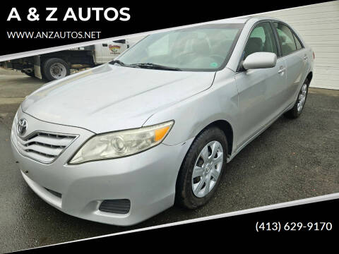 2011 Toyota Camry for sale at A & Z AUTOS in Westfield MA