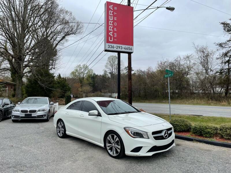 2015 Mercedes-Benz CLA for sale at CARRERA IMPORTS INC in Winston Salem NC