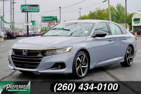 2022 Honda Accord Hybrid for sale at Preferred Auto Fort Wayne in Fort Wayne IN