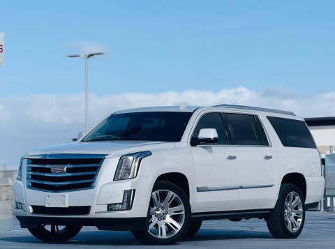 2018 Cadillac Escalade ESV for sale at Wholesale Auto Plaza Inc. in San Jose CA