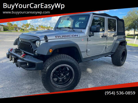 2017 Jeep Wrangler Unlimited for sale at BuyYourCarEasyWp in Fort Myers FL
