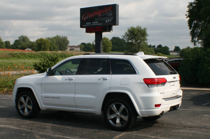 2016 Jeep Grand Cherokee Overland