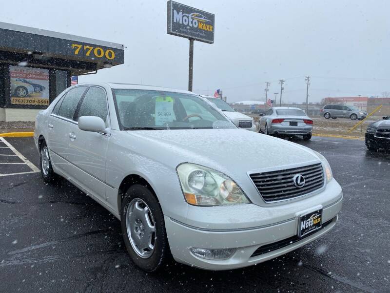 2002 Lexus LS 430 for sale at MotoMaxx in Spring Lake Park MN