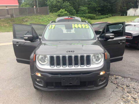 2017 Jeep Renegade for sale at WASHBURN AUTO, LLC. in Scranton PA