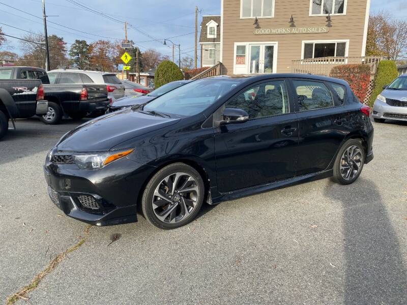 2017 Toyota Corolla iM for sale at Good Works Auto Sales INC in Ashland MA