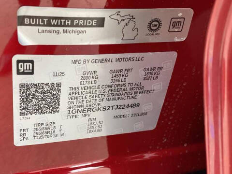 2026 Chevrolet Traverse LT