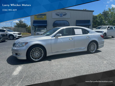 2010 Lexus LS 460 for sale at Larry Whicker Motors in Kernersville NC