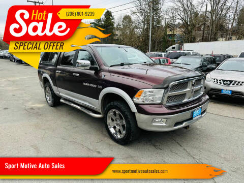 2012 RAM 1500 for sale at Sport Motive Auto Sales in Seattle WA