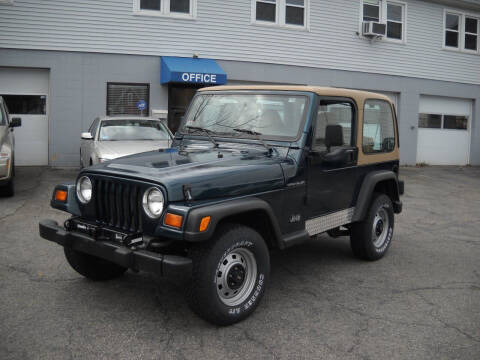 1998 Jeep Wrangler for sale at Best Wheels Imports in Johnston RI