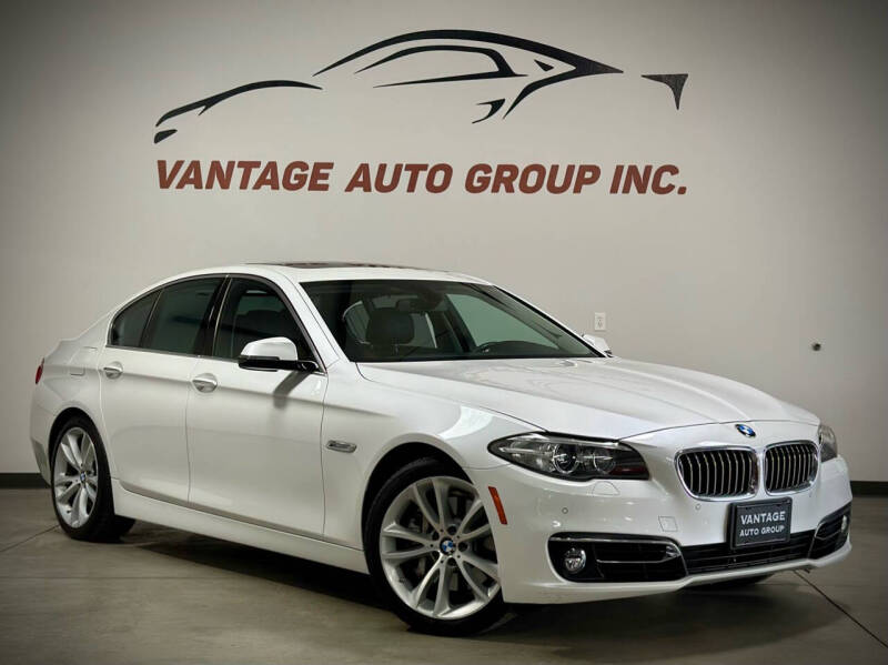 2016 BMW 5 Series for sale at Vantage Auto Group Inc in Fresno CA