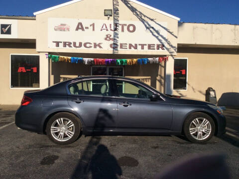 2010 Infiniti G37 Sedan for sale at A-1 AUTO AND TRUCK CENTER in Memphis TN