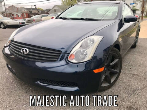 2004 Infiniti G35 for sale at Majestic Auto Trade in Easton PA