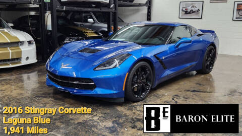 2016 Chevrolet Corvette for sale at Baron Elite in Upland CA