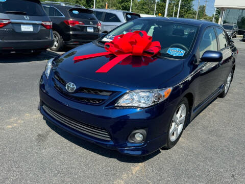 2012 Toyota Corolla for sale at Charlotte Auto Group, Inc in Monroe NC