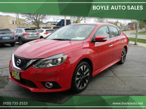 2019 Nissan Sentra for sale at Boyle Auto Sales in Appleton WI