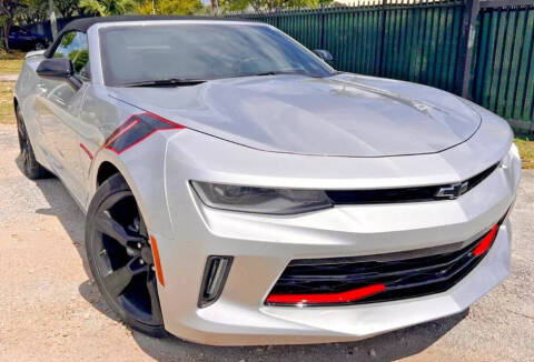 2018 Chevrolet Camaro for sale at Vice City Deals in Miami Beach FL