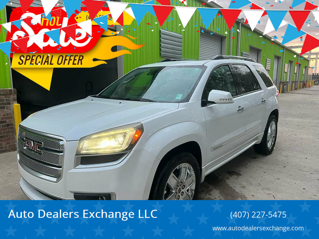 2016 GMC Acadia for sale at Auto Dealers Exchange LLC in Apopka, FL